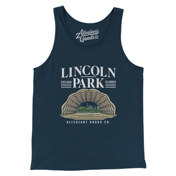 Lincoln Park Men/Unisex Tank Top-Allegiant Goods Co. Vintage Sports Apparel