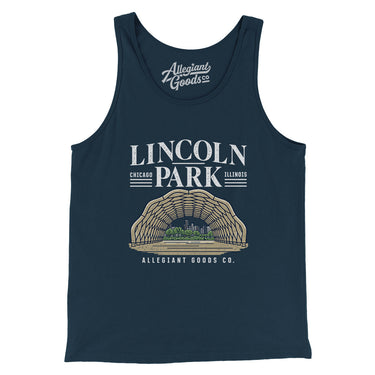 Lincoln Park Men/Unisex Tank Top-Allegiant Goods Co. Vintage Sports Apparel