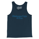 Oklahoma City's Number 1 Fan Men/Unisex Tank Top-Allegiant Goods Co. Vintage Sports Apparel