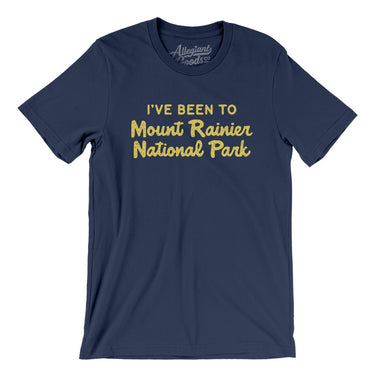 I've Been To Mount Rainier National Park Men/Unisex T-Shirt-Allegiant Goods Co. Vintage Sports Apparel