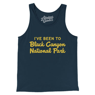 I've Been To Black Canyon National Park Men/Unisex Tank Top-Allegiant Goods Co. Vintage Sports Apparel