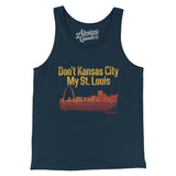 Don't Kansas City My St. Louis Men/Unisex Tank Top-Allegiant Goods Co. Vintage Sports Apparel