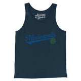 Minneapolis Vintage Script Men/Unisex Tank Top-Allegiant Goods Co. Vintage Sports Apparel