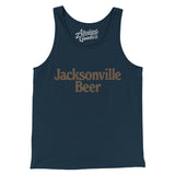 Jacksonville Beer Men/Unisex Tank Top-Allegiant Goods Co. Vintage Sports Apparel