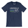 Louisville Cycling Men/Unisex T-Shirt-Navy-Allegiant Goods Co. Vintage Sports Apparel