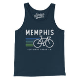 Memphis Cycling Men/Unisex Tank Top-Allegiant Goods Co. Vintage Sports Apparel