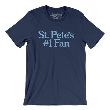 St Pete's Number 1 Fan Men/Unisex T-Shirt-Allegiant Goods Co. Vintage Sports Apparel