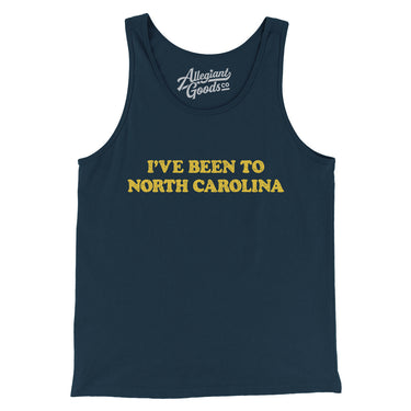I've Been To North Carolina Men/Unisex Tank Top-Allegiant Goods Co. Vintage Sports Apparel