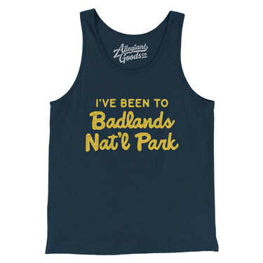 I've Been To Badlands National Park Men/Unisex Tank Top-Allegiant Goods Co. Vintage Sports Apparel