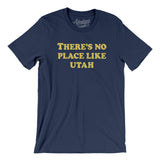 There's No Place Like Utah Men/Unisex T-Shirt-Navy-Allegiant Goods Co. Vintage Sports Apparel