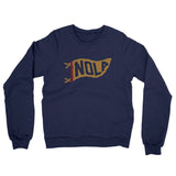Nola Pennant Midweight French Terry Crewneck Sweatshirt-Allegiant Goods Co. Vintage Sports Apparel