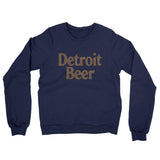Detroit Beer Midweight French Terry Crewneck Sweatshirt-Allegiant Goods Co. Vintage Sports Apparel