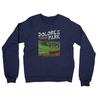Dolores Park Midweight French Terry Crewneck Sweatshirt-Allegiant Goods Co. Vintage Sports Apparel