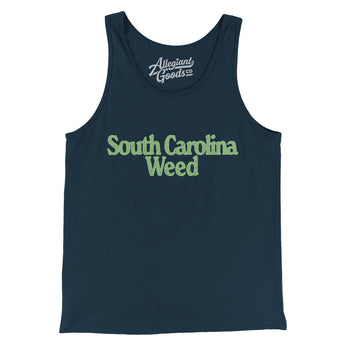South Carolina Weed Men/Unisex Tank Top-Allegiant Goods Co. Vintage Sports Apparel