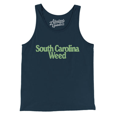 South Carolina Weed Men/Unisex Tank Top-Allegiant Goods Co. Vintage Sports Apparel
