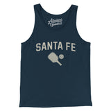 Santa Fe Pickleball Men/Unisex Tank Top-Navy-Allegiant Goods Co. Vintage Sports Apparel