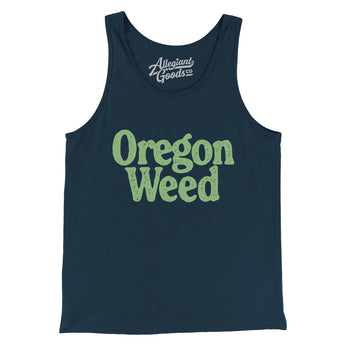 Oregon Weed Men/Unisex Tank Top-Allegiant Goods Co. Vintage Sports Apparel