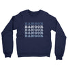 Bangor Repeat Midweight French Terry Crewneck Sweatshirt-Navy-Allegiant Goods Co. Vintage Sports Apparel