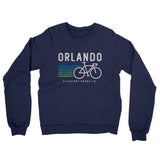 Orlando Cycling Midweight French Terry Crewneck Sweatshirt-Allegiant Goods Co. Vintage Sports Apparel