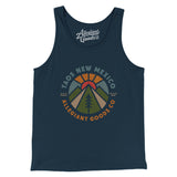 Taos New Mexico Retro Badge Men/Unisex Tank Top-Allegiant Goods Co. Vintage Sports Apparel