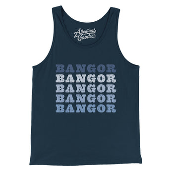 Bangor Repeat Men/Unisex Tank Top-Allegiant Goods Co. Vintage Sports Apparel