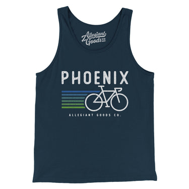 Phoenix Cycling Men/Unisex Tank Top-Allegiant Goods Co. Vintage Sports Apparel
