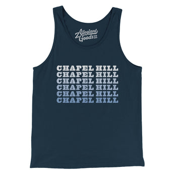 Chapel Hill Repeat Men/Unisex Tank Top-Allegiant Goods Co. Vintage Sports Apparel