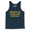 There's No Place Like Buffalo Men/Unisex Tank Top-Navy-Allegiant Goods Co. Vintage Sports Apparel