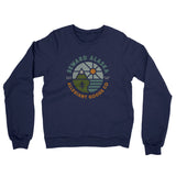 Seward Alaska Retro Badge Midweight French Terry Crewneck Sweatshirt-Allegiant Goods Co. Vintage Sports Apparel