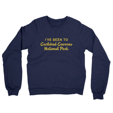 I've Been To Carlsbad Caverns National Park Midweight French Terry Crewneck Sweatshirt-Allegiant Goods Co. Vintage Sports Apparel