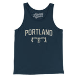Portland Cycling in Navy Color