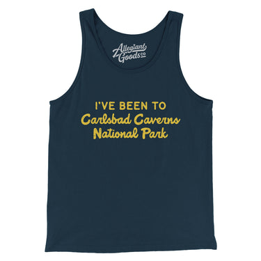 I've Been To Carlsbad Caverns National Park Men/Unisex Tank Top-Allegiant Goods Co. Vintage Sports Apparel
