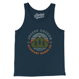 Joseph Oregon Retro Badge Men/Unisex Tank Top-Allegiant Goods Co. Vintage Sports Apparel