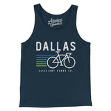 Dallas Cycling Men/Unisex Tank Top-Allegiant Goods Co. Vintage Sports Apparel
