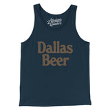 Dallas Beer Men/Unisex Tank Top-Allegiant Goods Co. Vintage Sports Apparel