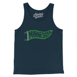 Minnesota Pennant Men/Unisex Tank Top-Allegiant Goods Co. Vintage Sports Apparel