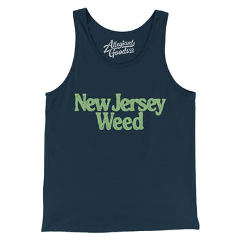 New Jersey Weed Men/Unisex Tank Top-Allegiant Goods Co. Vintage Sports Apparel