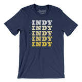 Indy Repeat Men/Unisex T-Shirt-Allegiant Goods Co. Vintage Sports Apparel