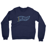 Memphis Pennant Midweight French Terry Crewneck Sweatshirt-Allegiant Goods Co. Vintage Sports Apparel