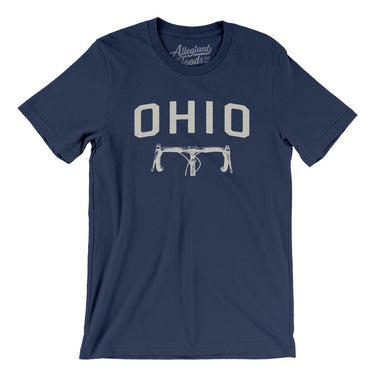 Ohio Cycling Men/Unisex T-Shirt-Navy-Allegiant Goods Co. Vintage Sports Apparel
