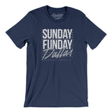Sunday Funday Dallas Men/Unisex T-Shirt-Allegiant Goods Co. Vintage Sports Apparel