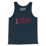 New England Pennant Men/Unisex Tank Top-Allegiant Goods Co. Vintage Sports Apparel