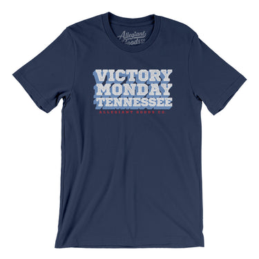 Victory Monday Tennessee Men/Unisex T-Shirt-Allegiant Goods Co. Vintage Sports Apparel