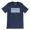 Victory Monday Tennessee Men/Unisex T-Shirt-Navy-Allegiant Goods Co. Vintage Sports Apparel