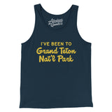 I've Been To Grand Teton National Park Men/Unisex Tank Top-Allegiant Goods Co. Vintage Sports Apparel