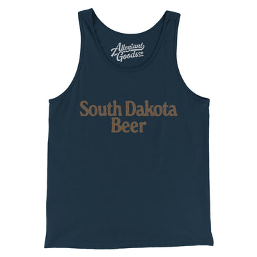 South Dakota Beer Men/Unisex Tank Top-Allegiant Goods Co. Vintage Sports Apparel