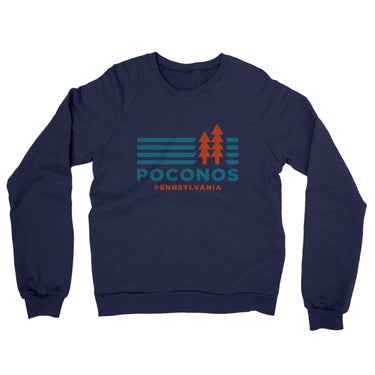 Poconos Pennsylvania in Navy Color