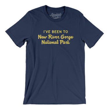 I've Been To New River Gorge National Park Men/Unisex T-Shirt-Allegiant Goods Co. Vintage Sports Apparel