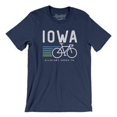 Iowa Cycling Men/Unisex T-Shirt-Allegiant Goods Co. Vintage Sports Apparel