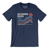 Blowing Rock North Carolina Men/Unisex T-Shirt-Navy-Allegiant Goods Co. Vintage Sports Apparel